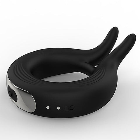 10 Functions Mens Pleasure Lock Ring by BDStyle - Vibrating Cock Rings