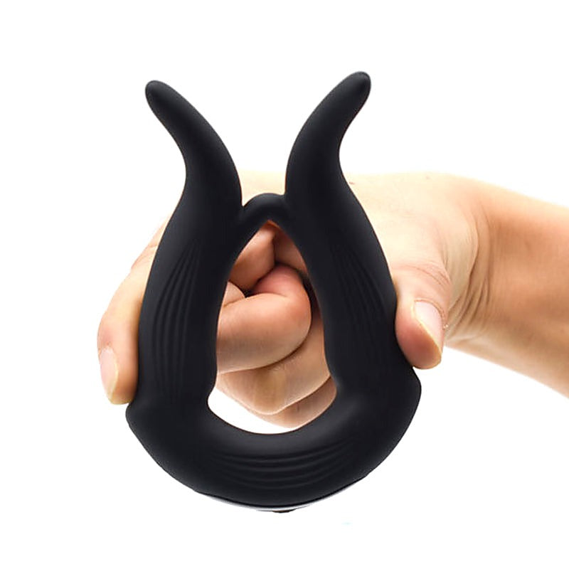 10 Functions Mens Pleasure Lock Ring by BDStyle - Vibrating Cock Rings