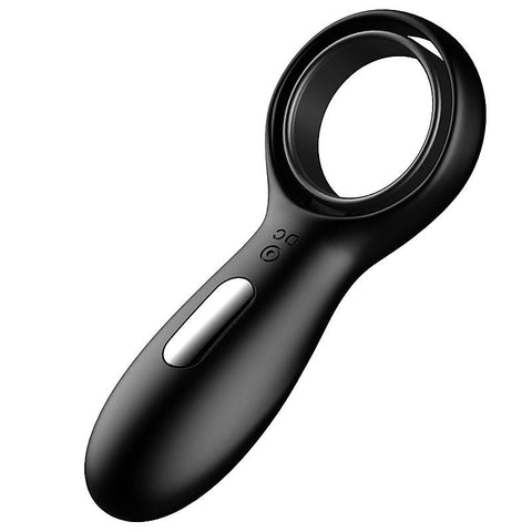 10 Functions Vibrating Cock Ring with Double Ring by BDStyle - Vibrating Cock Rings