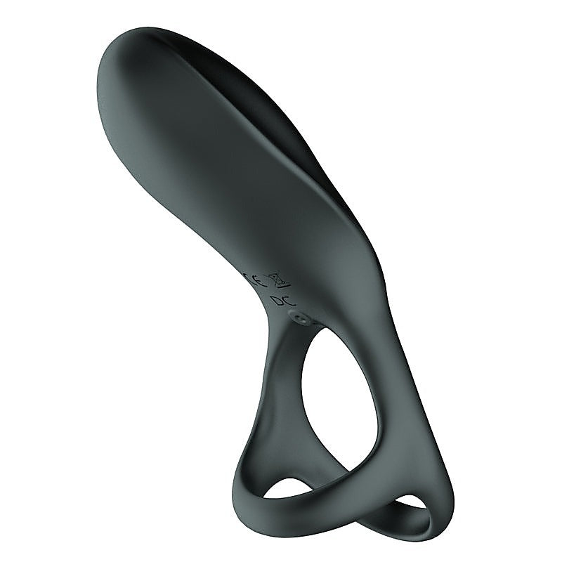 10 Functions Vibrating Cock Ring with Three Ring by BDStyle - Vibrating Cock Rings