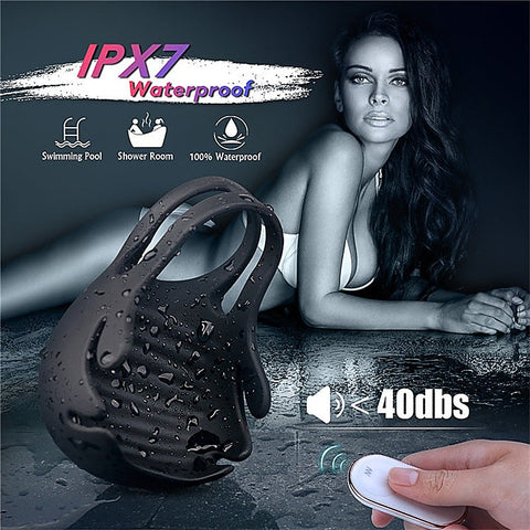 Nest Scrotum Vibrating Mens Cock Ring by S-Hande - Vibrating Cock Rings