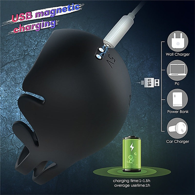 Nest Scrotum Vibrating Mens Cock Ring by S-Hande - Vibrating Cock Rings