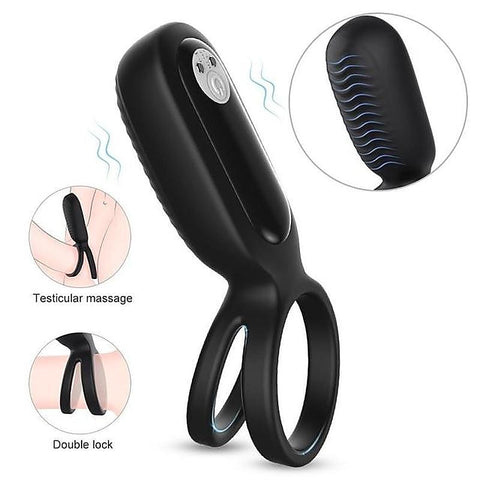 Squidward 9 Frequency Vibration Cock Ring by S-Hande - Vibrating Cock Rings