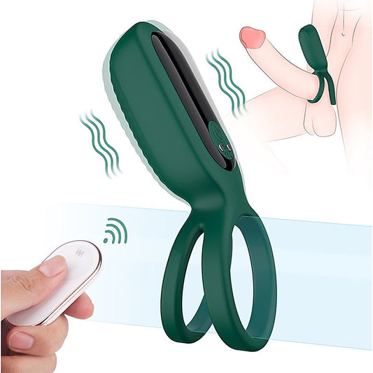 Squidward 9 Functions Vibrating Cock Ring by S-Hande - Vibrating Cock Rings