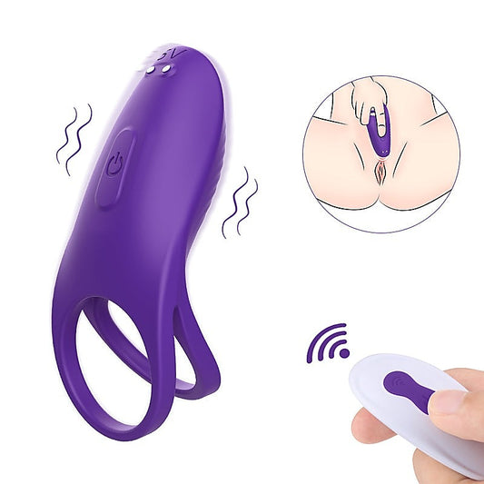 Trap Rechargeable Vibrating Mens Cock Ring by S-Hande - Vibrating Cock Rings