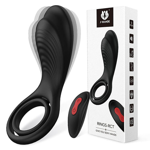 9 Functions Vibrating Cock Ring by S-Hande - Vibrating Cock Rings
