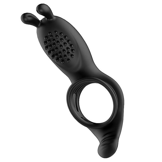 9 Functions Vibrating Rabbit Cock Ring by BDStyle - Vibrating Cock Rings