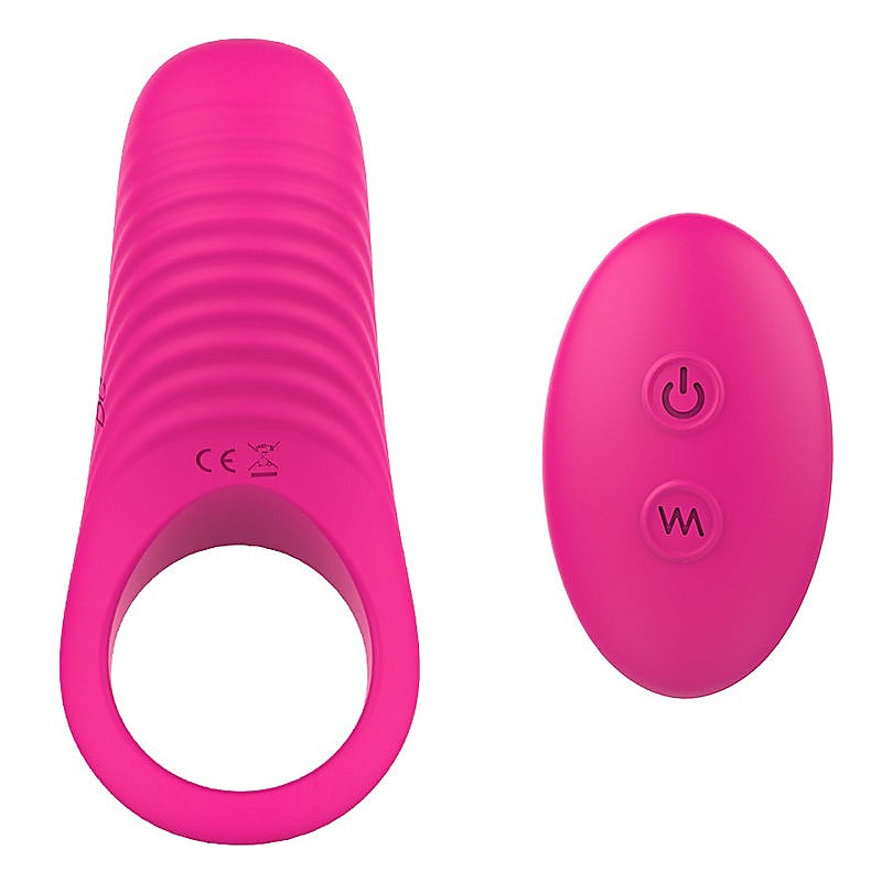 Himan Male Vibration Cock Ring Rose by S-Hande - Vibrating Cock Rings