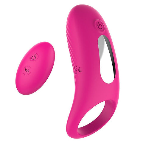 Himan Male Vibration Cock Ring Rose by S-Hande - Vibrating Cock Rings