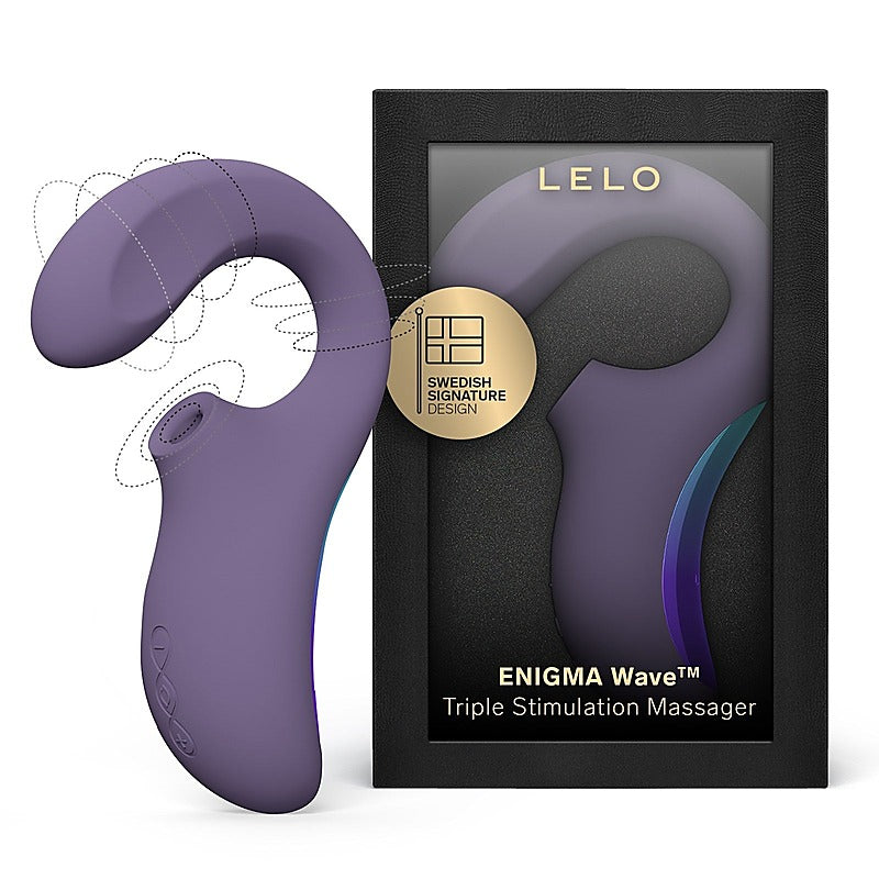 Enigma Wave Dual Stimulating Suction Vibrator by Lelo - Personal Massagers