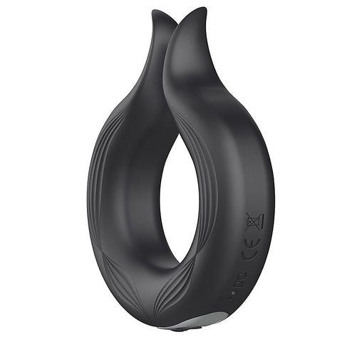 Pointed Tip 10 Functions Wireless Mens Cock Ring by BDStyle - Vibrating Cock Rings