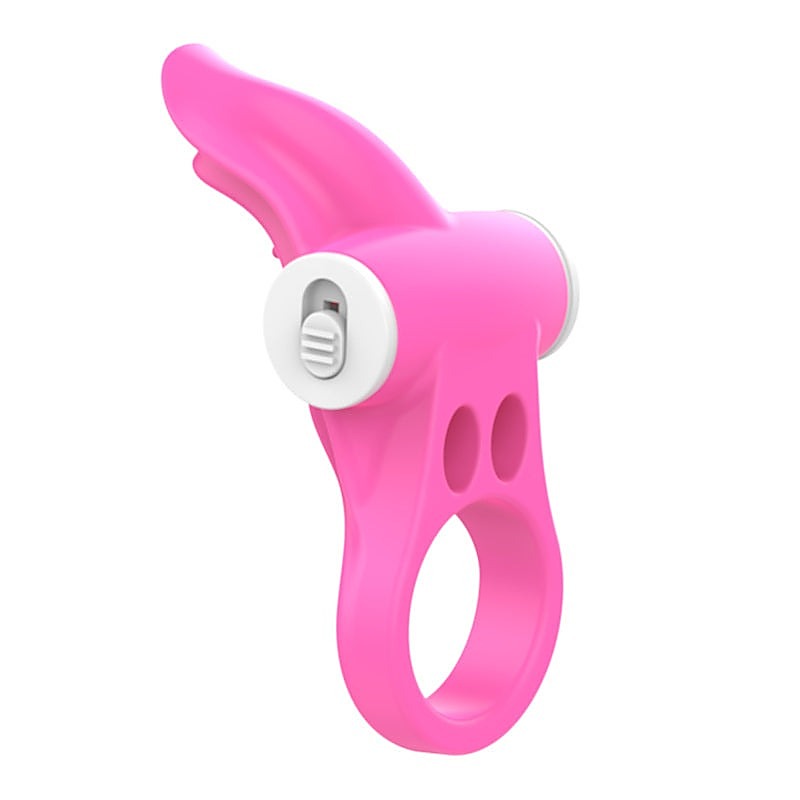 Tongue Shaped Multi Functions Mens Vibrating Cock Ring - Vibrating Cock Rings