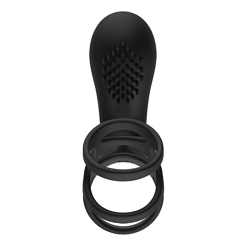 Kayla 10 Functions Vibrating Penis Ring by Mannuo - Vibrating Cock Rings