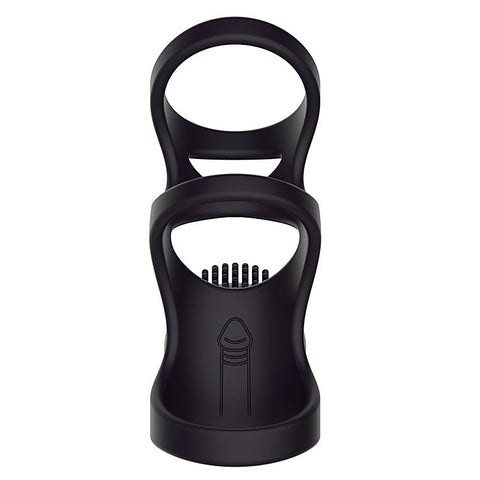 Kayla 10 Functions Vibrating Penis Ring by Mannuo - Vibrating Cock Rings
