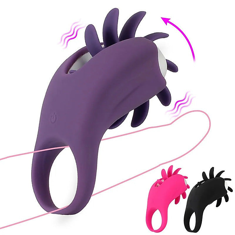 Premium 10 Functions Cock Vibrator by BDStyle - Vibrating Cock Rings