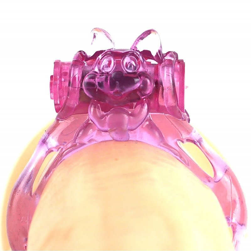 Multi Functions TPR Vibrating Cock Ring by BDStyle - Vibrating Cock Rings
