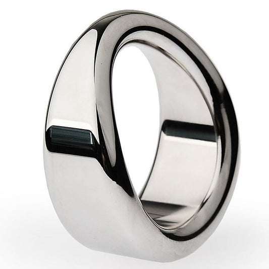 Heavy Duty Erection Enhancer Metal Penis Ring by BDStyle - Steel Cock Rings
