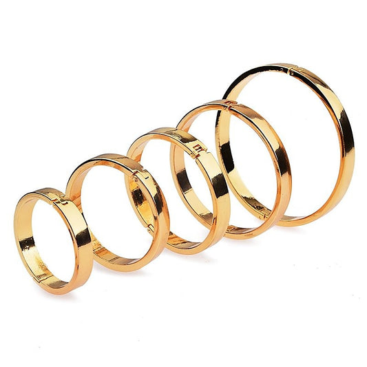 Delayed Ejaculation Male Metal Cock Ring by BDStyle - Steel Cock Rings