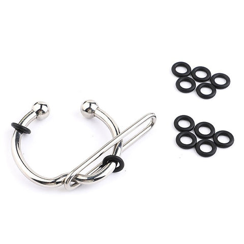 Ultimate Male Enhancer Metal Cock Ring by BDStyle - Steel Cock Rings
