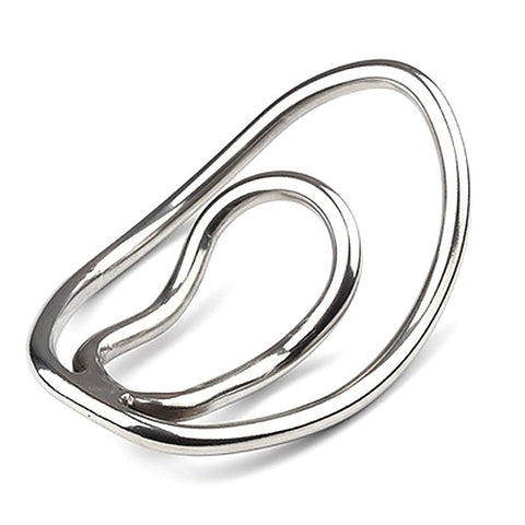 Metal Camel Toe Clip Cock Ring by BDStyle - Steel Cock Rings