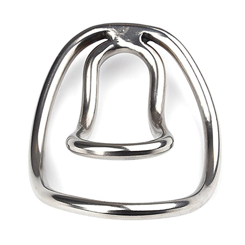 Metal Camel Toe Clip Cock Ring by BDStyle - Steel Cock Rings