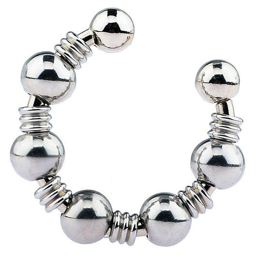Open Type Male Steel Cock Ring by BDStyle - Steel Cock Rings