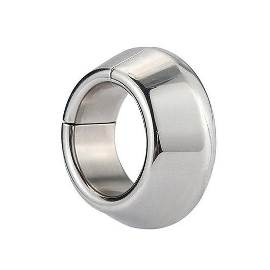 Magnetic Precision Metal Cock Ring by BDStyle - Steel Cock Rings