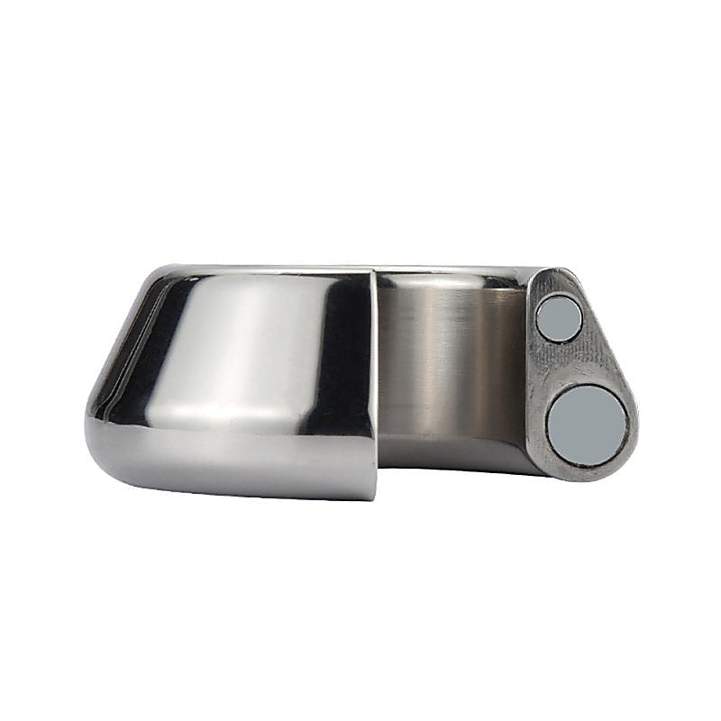 Magnetic Precision Metal Cock Ring by BDStyle - Steel Cock Rings