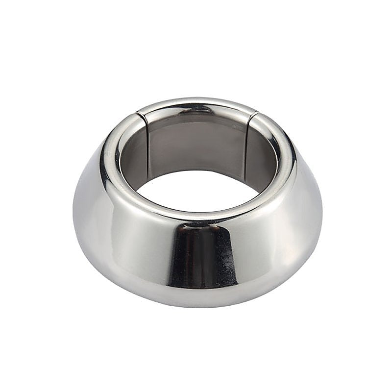 Magnetic Precision Metal Cock Ring by BDStyle - Steel Cock Rings