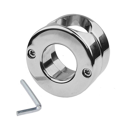Stainless Steel Male Penis Trap by BDStyle - Steel Cock Rings
