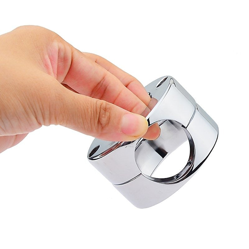 Stainless Steel Male Penis Trap by BDStyle - Steel Cock Rings