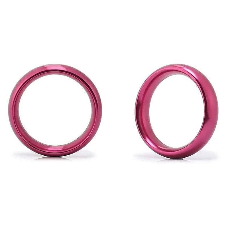 Aluminum Round Sex Delay Cock Ring by BDStyle - Steel Cock Rings