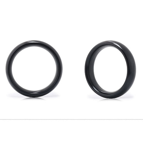 Aluminum Round Erection Enhancer Cock Ring by BDStyle - Steel Cock Rings