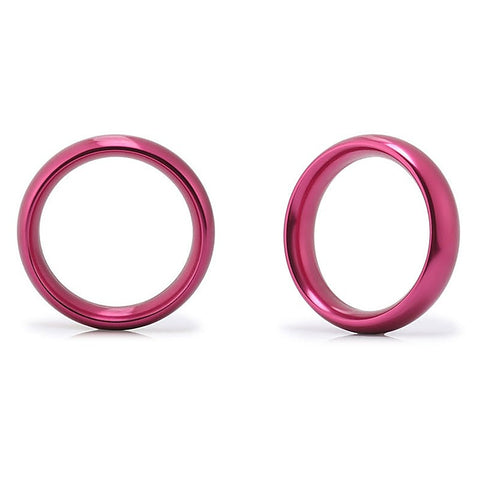 Aluminum Round Mens Cock Ring Large by BDStyle - Steel Cock Rings