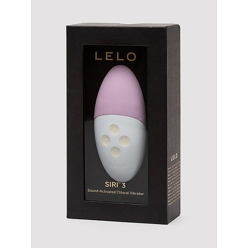 Lelo Siri 3 Sound Sense Silicone Clitoral Vibrator with Music Sync - Remote Control Vibrators