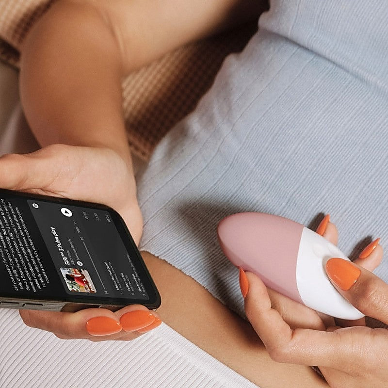 Lelo Siri 3 Sound Sense Silicone Clitoral Vibrator with Music Sync - Remote Control Vibrators