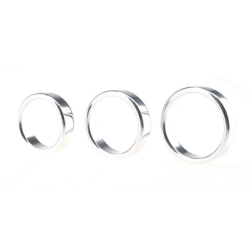 Colorful Erection Enhancer Aluminum Cock Ring by BDStyle - Steel Cock Rings