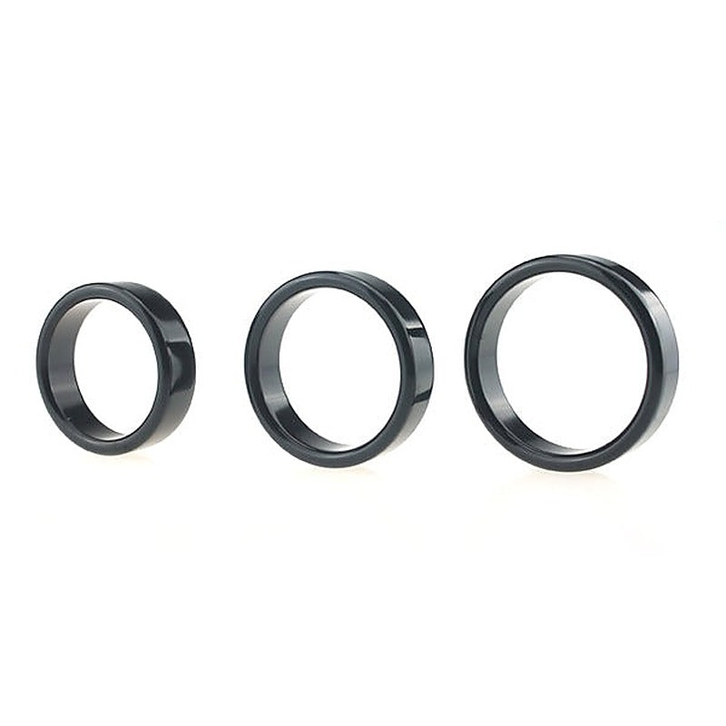 Colorful Erection Enhancer Aluminum Cock Ring by BDStyle - Steel Cock Rings