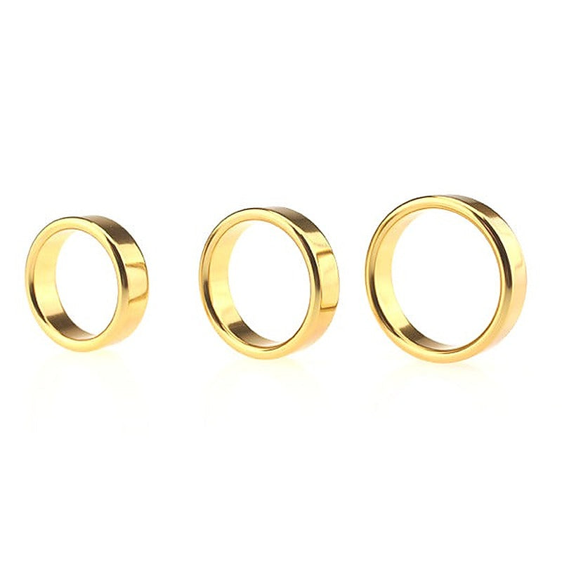 Colorful Erection Enhancer Aluminum Cock Ring by BDStyle - Steel Cock Rings
