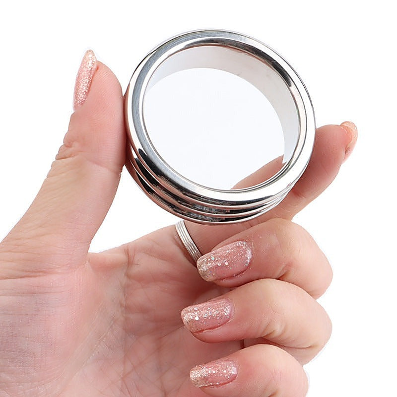 Echo Stainless Steel Cock Ring by BDStyle - Steel Cock Rings