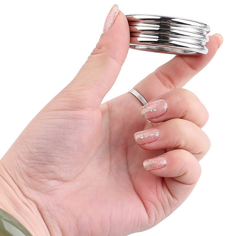 Echo Stainless Steel Cock Ring by BDStyle - Steel Cock Rings