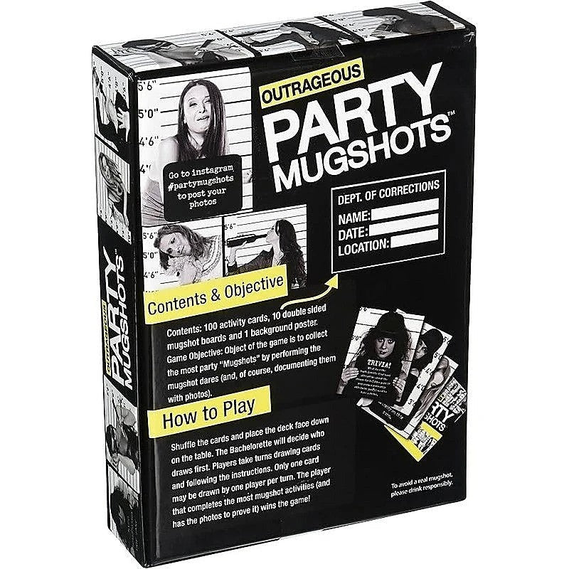 Outrageous Dangerous Party Mugshots by Kheper Games - Sex Games, Coupons and Tricks