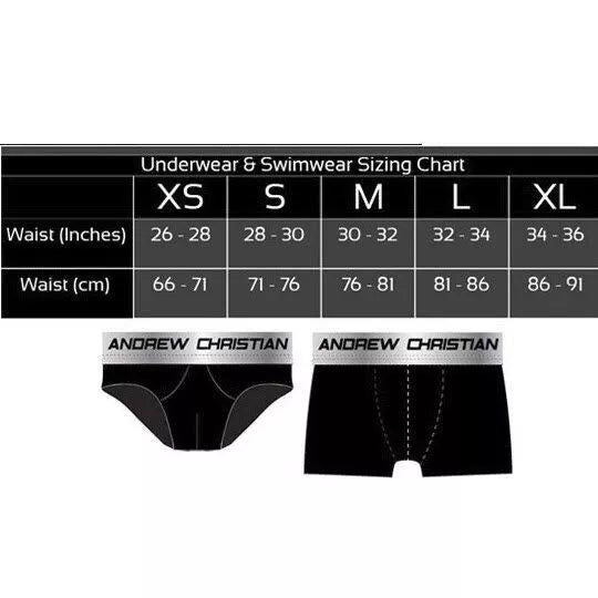 Andrew Christian Teaser Mens Boxer Large - - Mens Briefs And Boxers