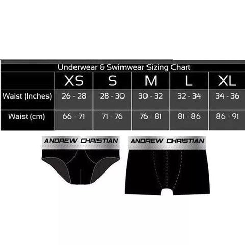 Andrew Christian Teaser Mens Boxer Large Snuggle Fit Enhancement Design - Mens Briefs And Boxers