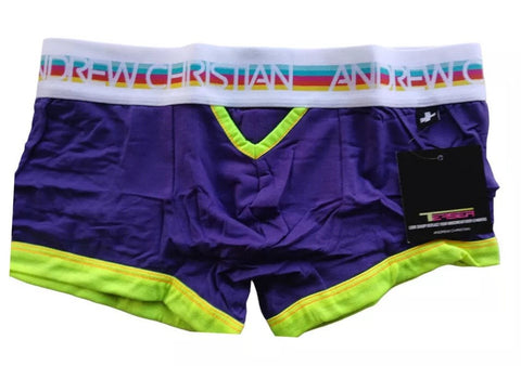 Andrew Christian Teaser Mens Boxer Large Snuggle Fit Enhancement Design - Mens Briefs And Boxers