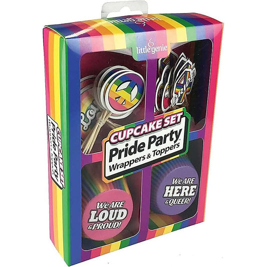 Adult Pride Party Cupcake Set by Little Genie - Party Gifts and Novelties
