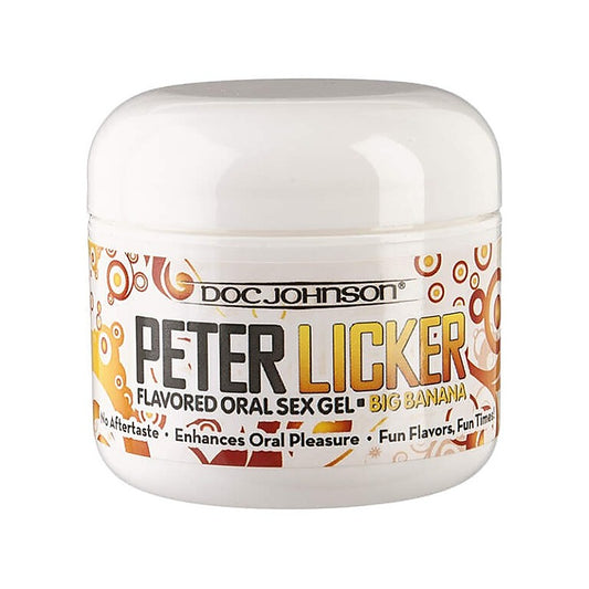 Peter Licker Flavoured Oral Sex Gel by Doc Johnson - Massage Oils and Lubricants