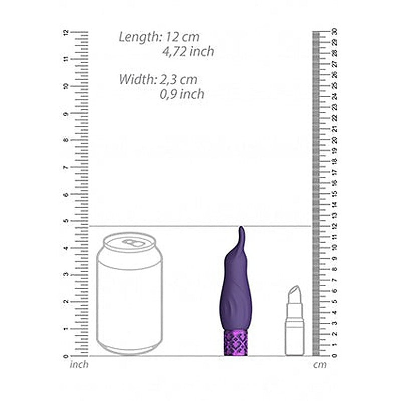 Royal Gems Sparkle Rechargeable Bullet by Shots Toys - Bullet Vibrators