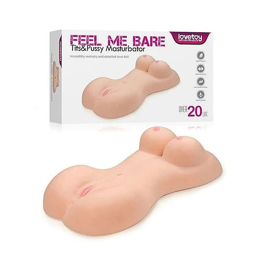 Feel Me Bare Lifesize Mega Male Masturbator by Lovetoy - Masturbators and Strokers