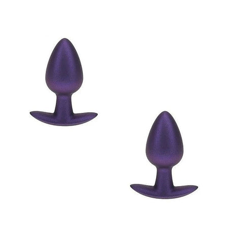 Shots OUCH! Metallic Medium Butt Plug by Shots Toys - Butt Plugs